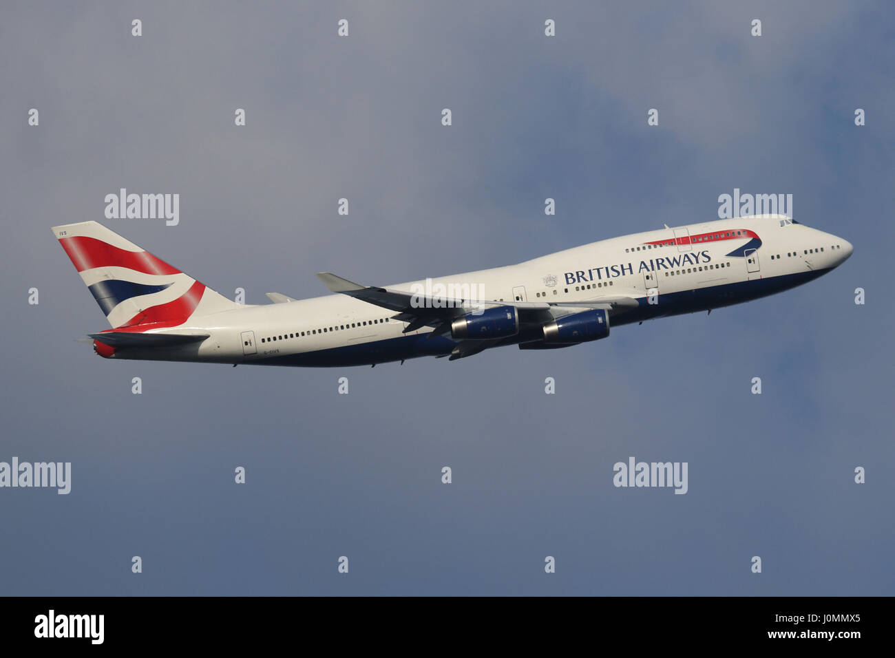 British airways 747 Stock Photo