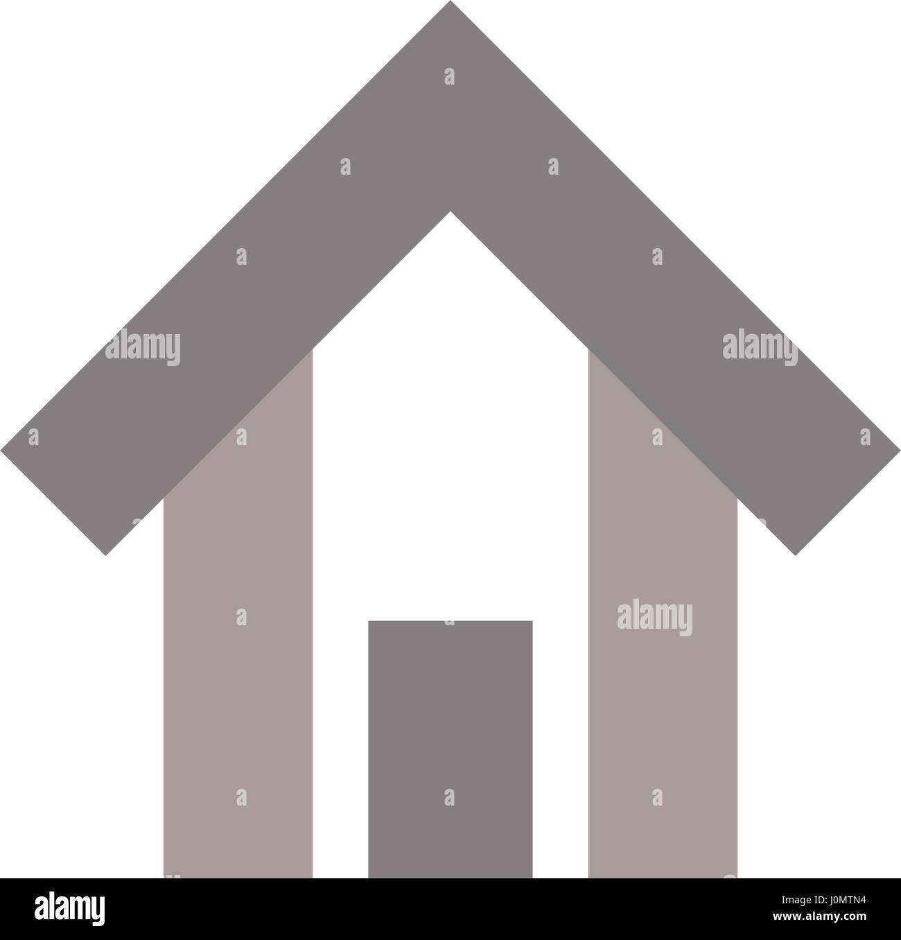 house icon in vector on white background Stock Vector Image & Art - Alamy