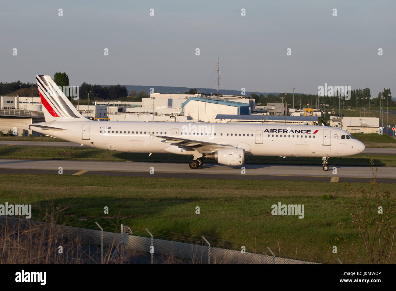Air France Airbus A321 Aircraft Image Stock Photo