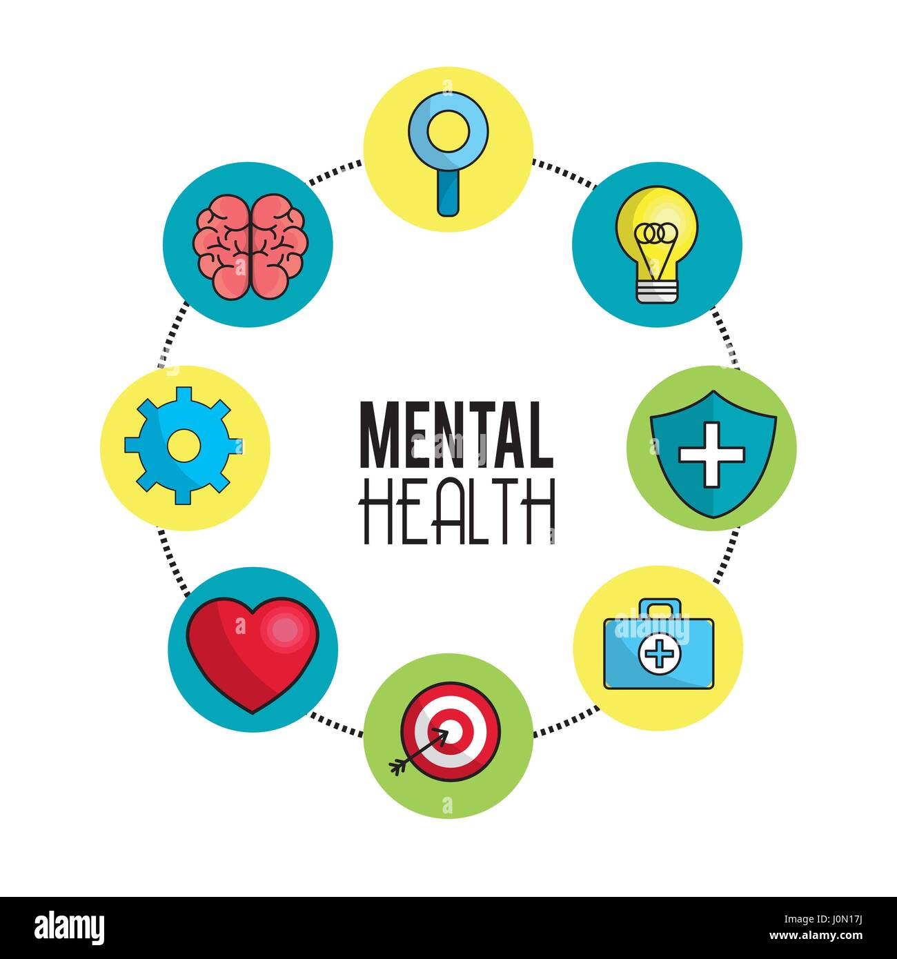 mental health symbol tips Stock Vector Image & Art - Alamy