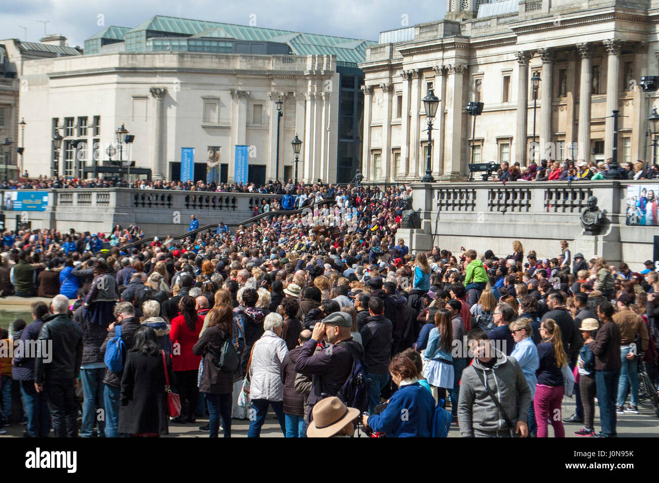 london uk 14 april