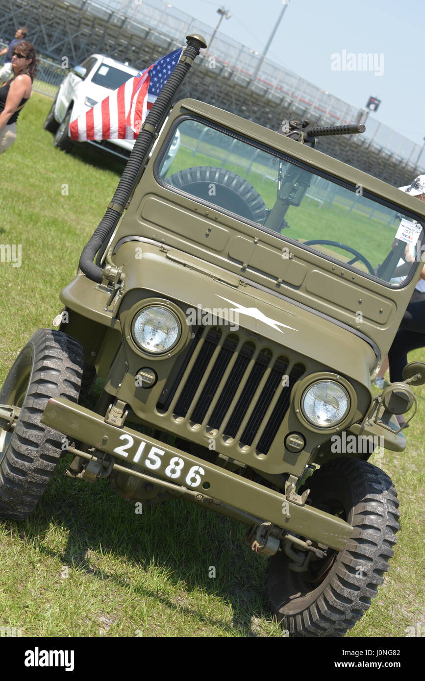 Jeep week at Daytona Beach thousands of jeeps on the beach and on the