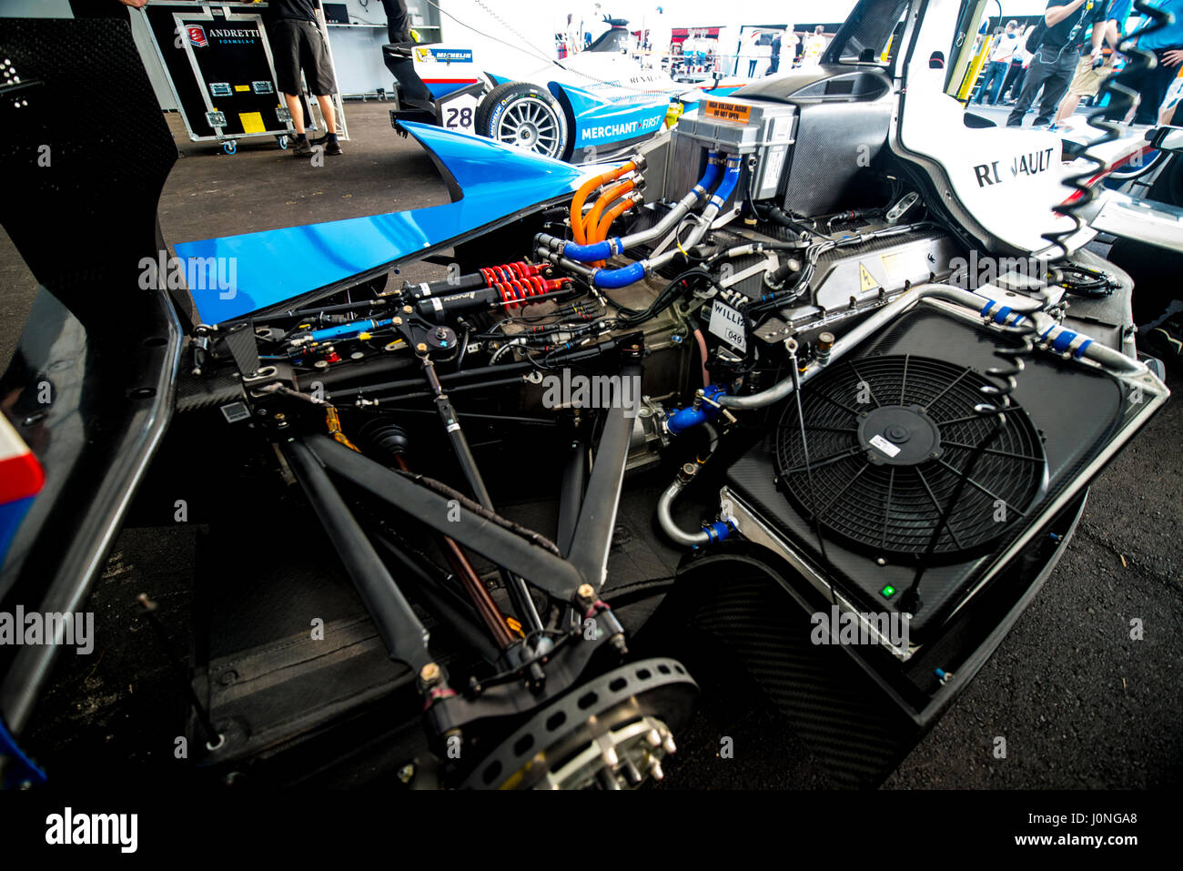 E Formula Racing In Miami Stock Photo - Alamy