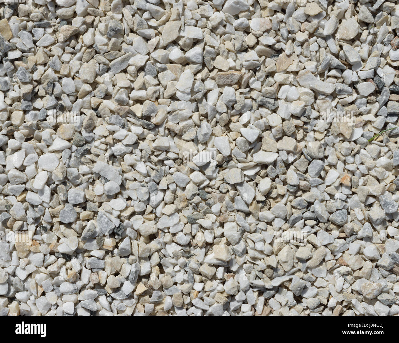 Smooth Layer Of Decorative Fine Crushed Stone Pavement As