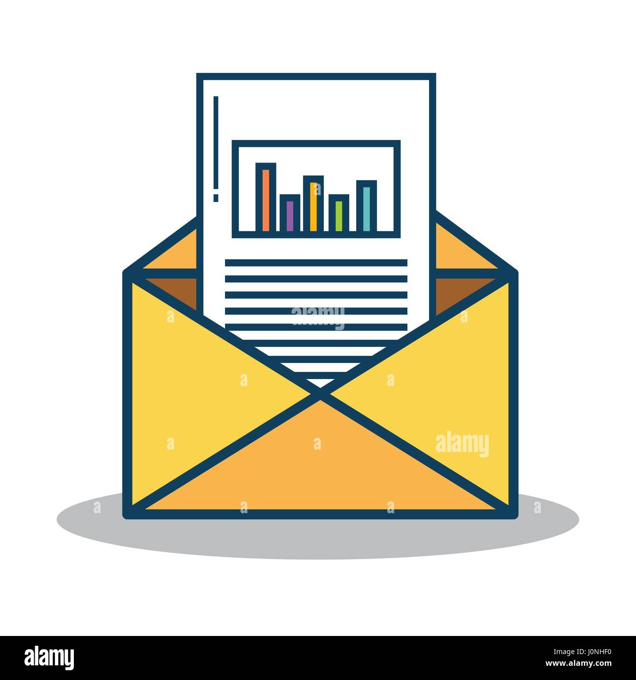 envelope mail isolated icon Stock Vector Image & Art - Alamy