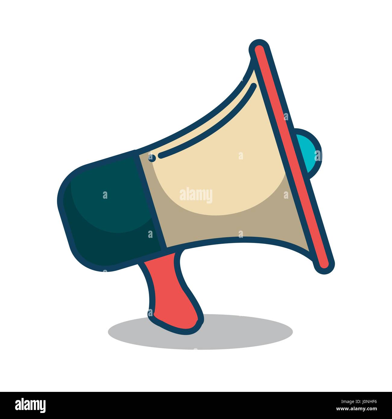 megaphone sound isolated icon Stock Vector Image & Art Alamy