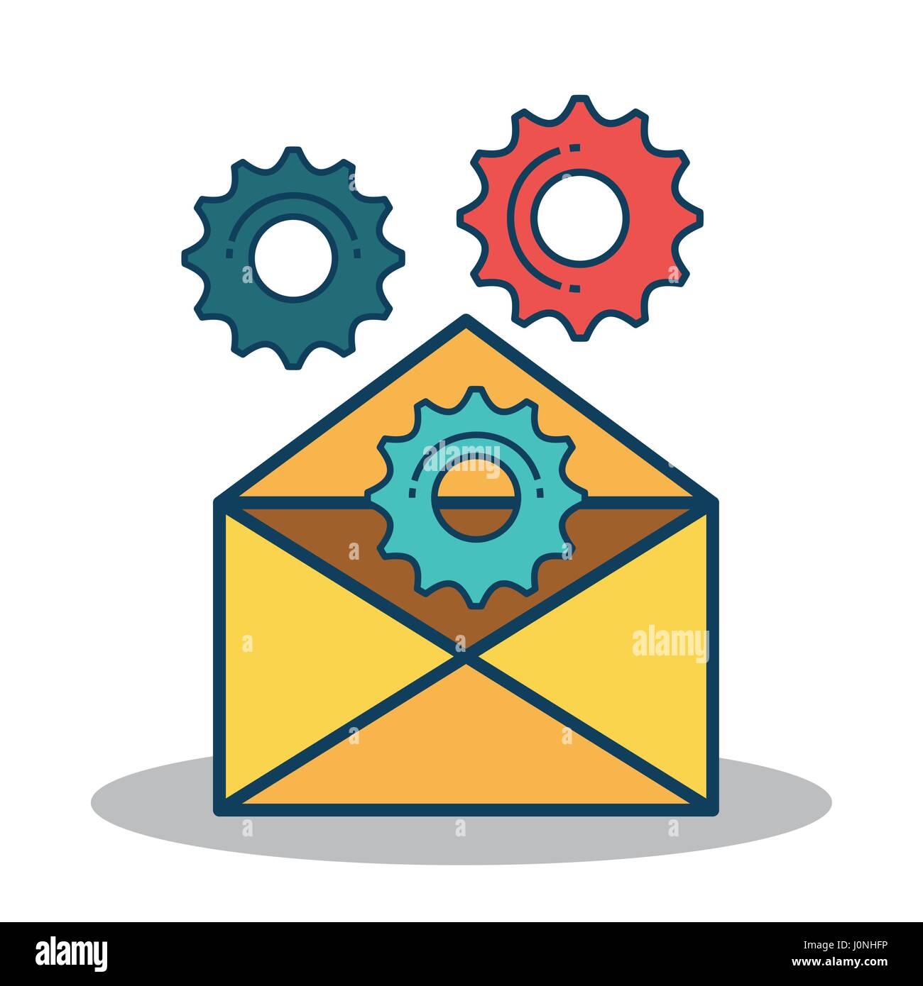 envelope mail isolated icon Stock Vector Image & Art - Alamy