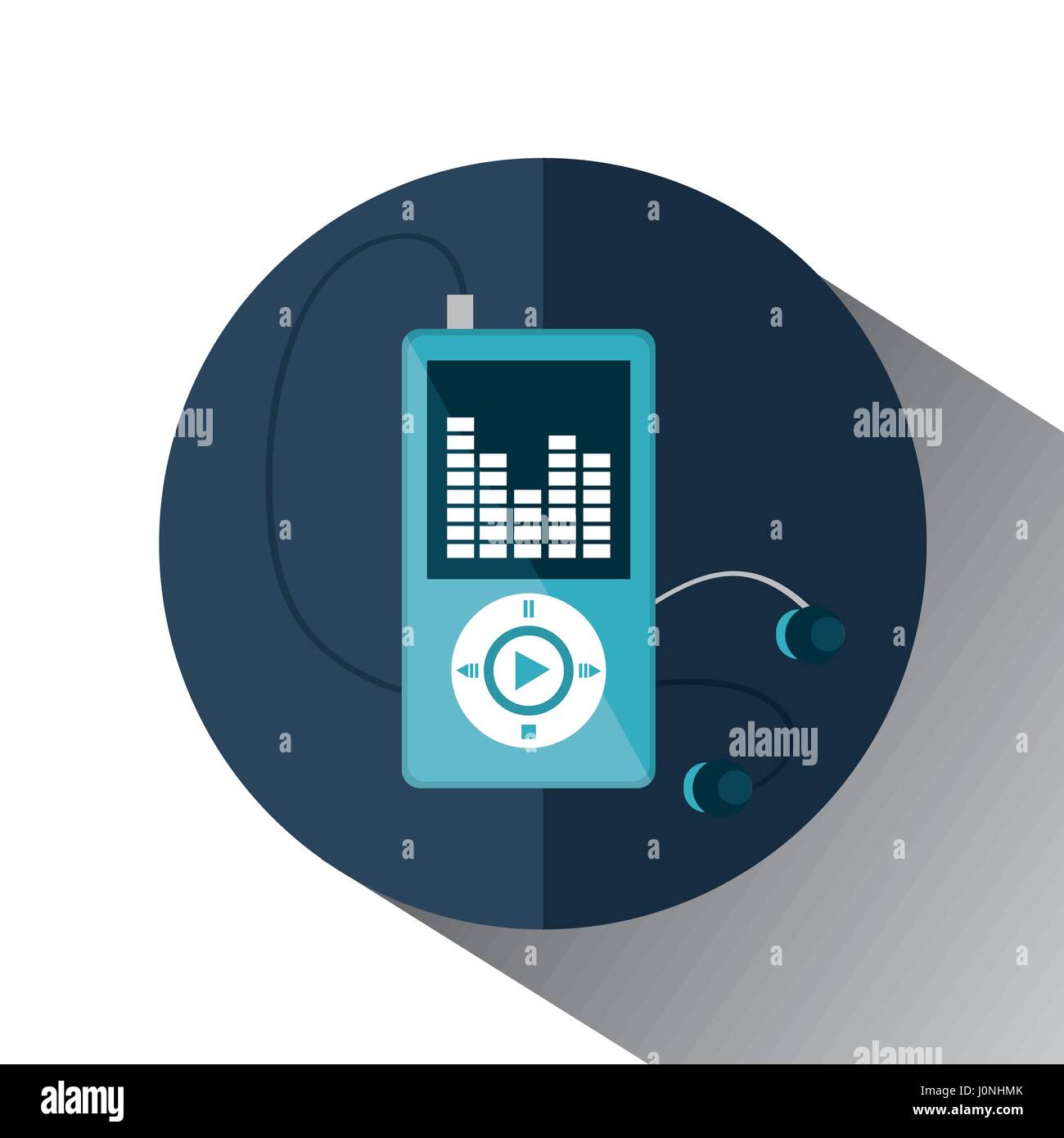 mp3 music player isolated icon Stock Vector Image & Art - Alamy
