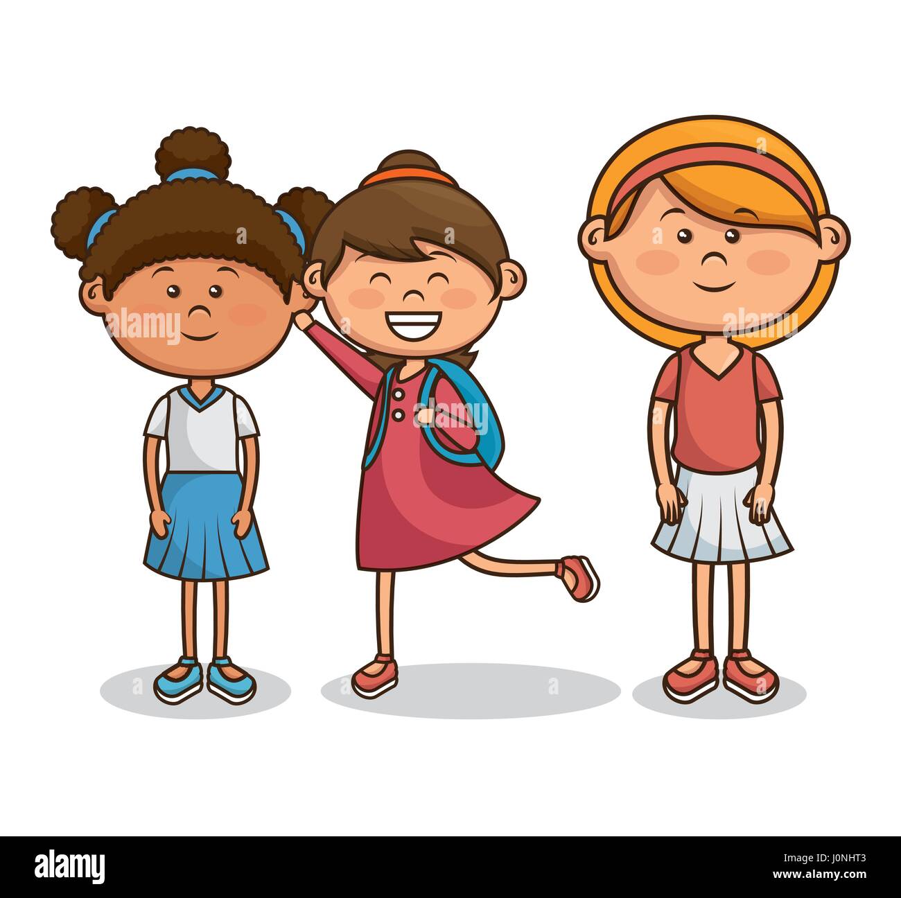 cute little kids character Stock Vector Image & Art - Alamy