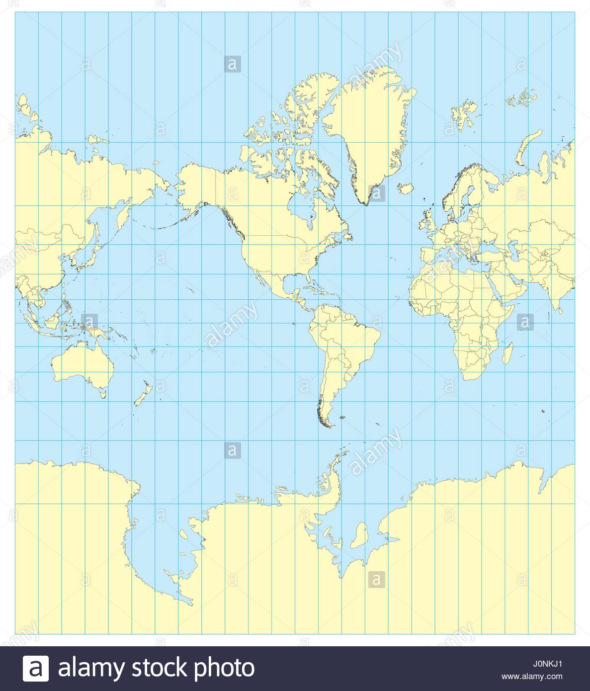 Mercator Globe Map Stock Photos & Mercator Globe Map Stock Images - Alamy