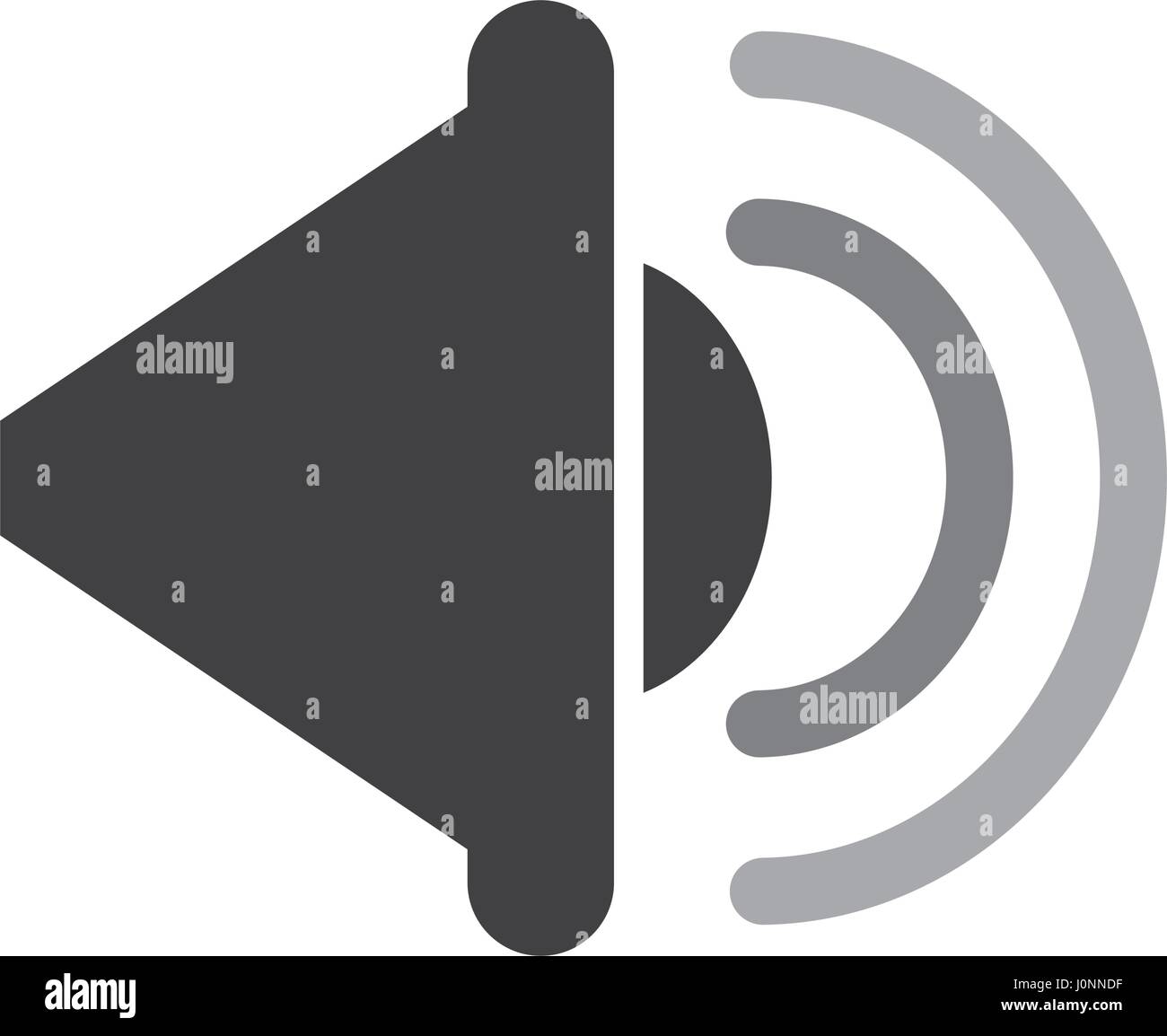 speaker sound isolated icon Stock Vector Image & Art - Alamy