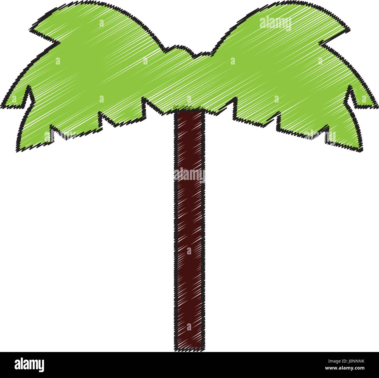 tree palm isolated icon Stock Vector Image & Art - Alamy