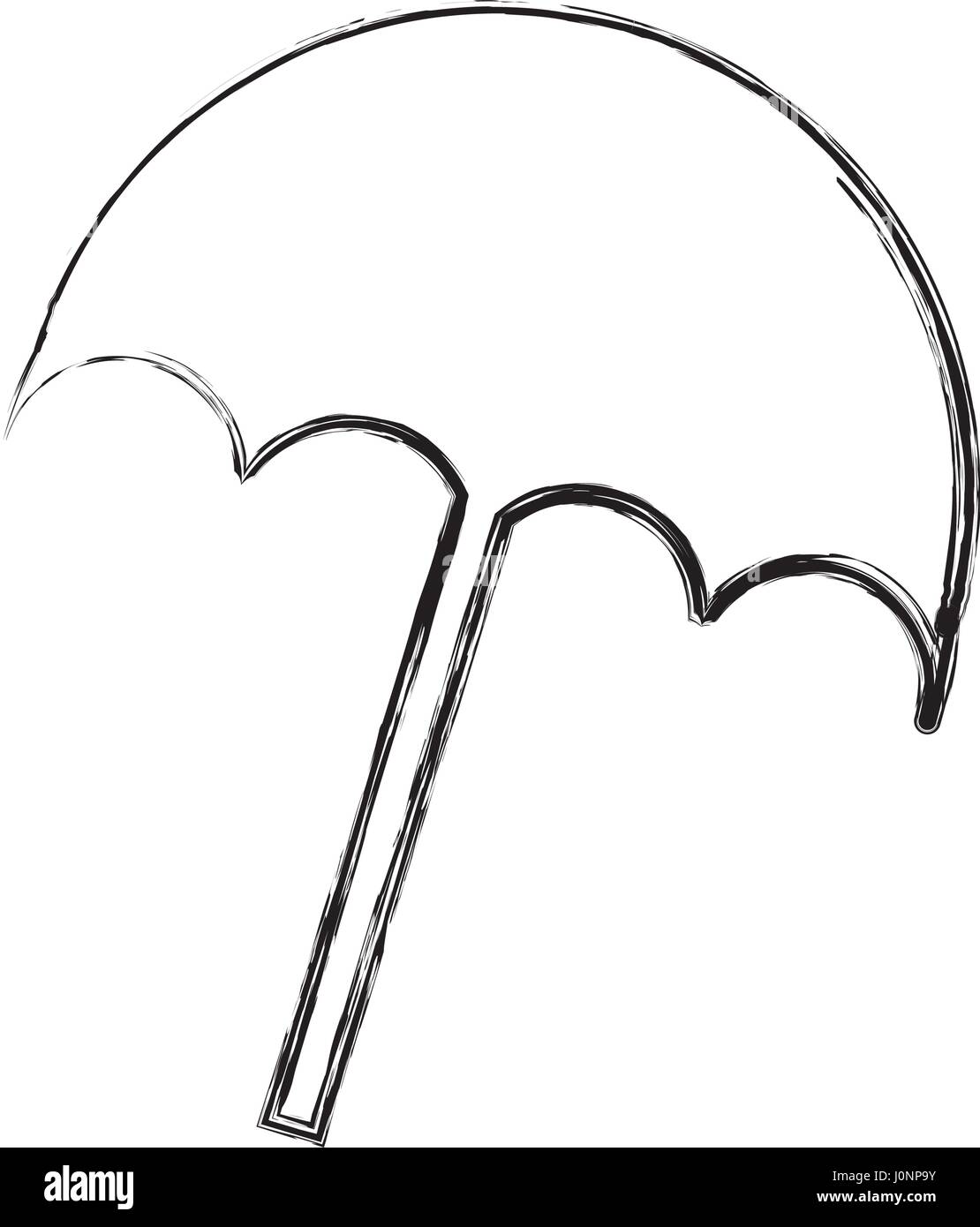 beach umbrella isolated icon Stock Vector Image & Art - Alamy