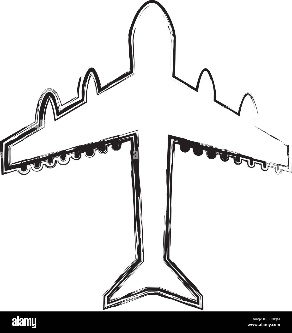 airplane flying isolated icon Stock Vector Image & Art - Alamy