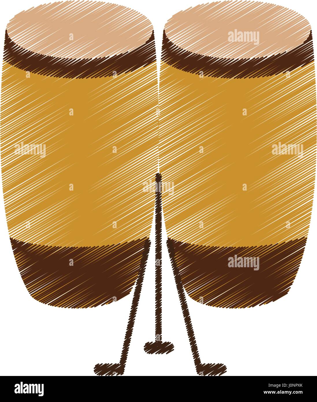 bongo musical instrument icon Stock Vector Image & Art - Alamy