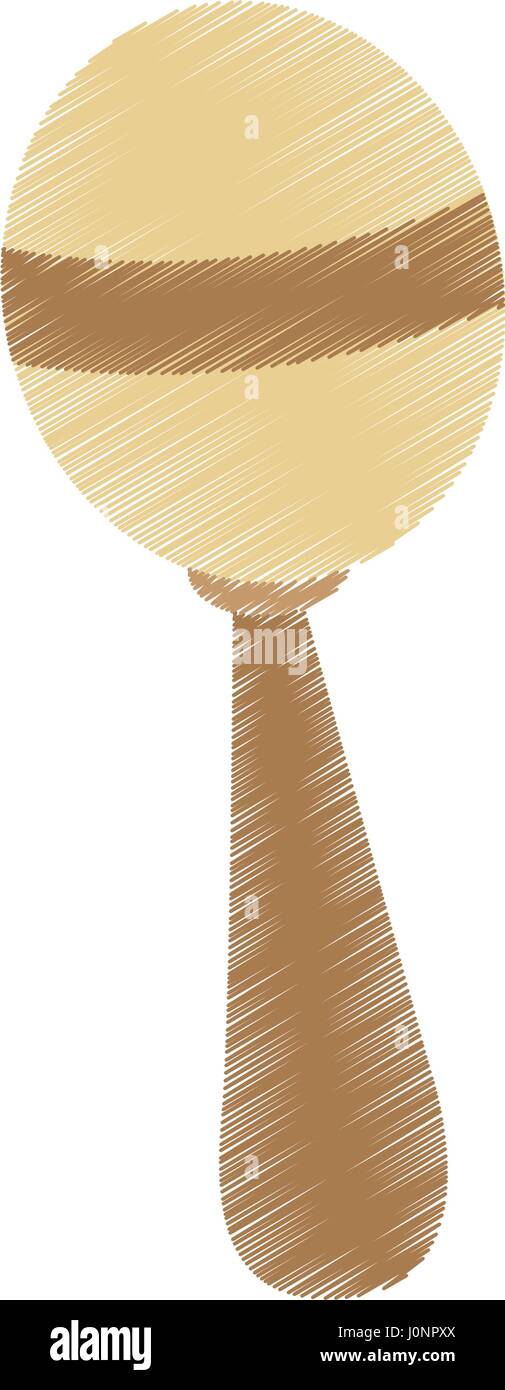 maraca musical instrument icon Stock Vector Image & Art - Alamy