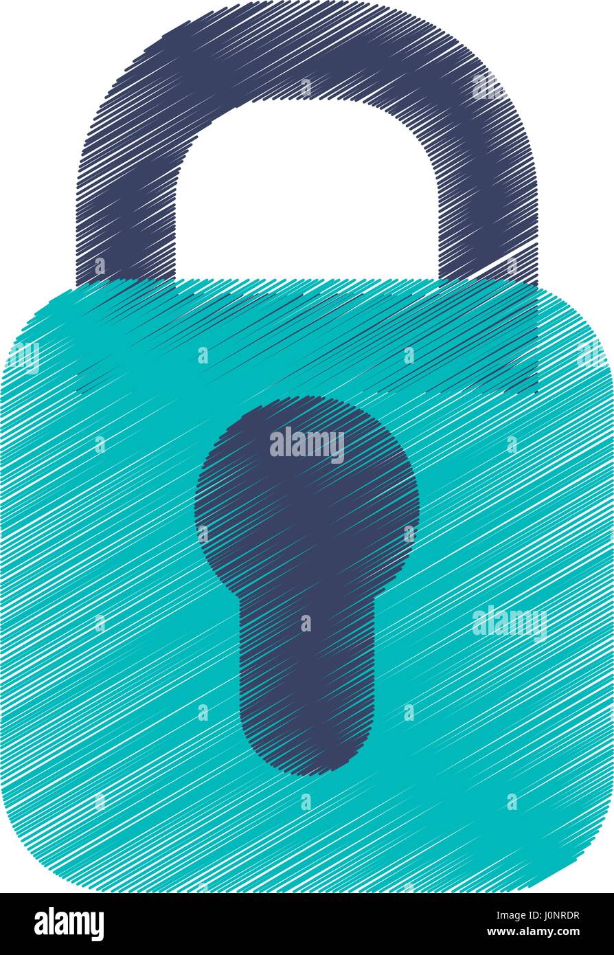 safe padlock isolated icon Stock Vector Image & Art - Alamy
