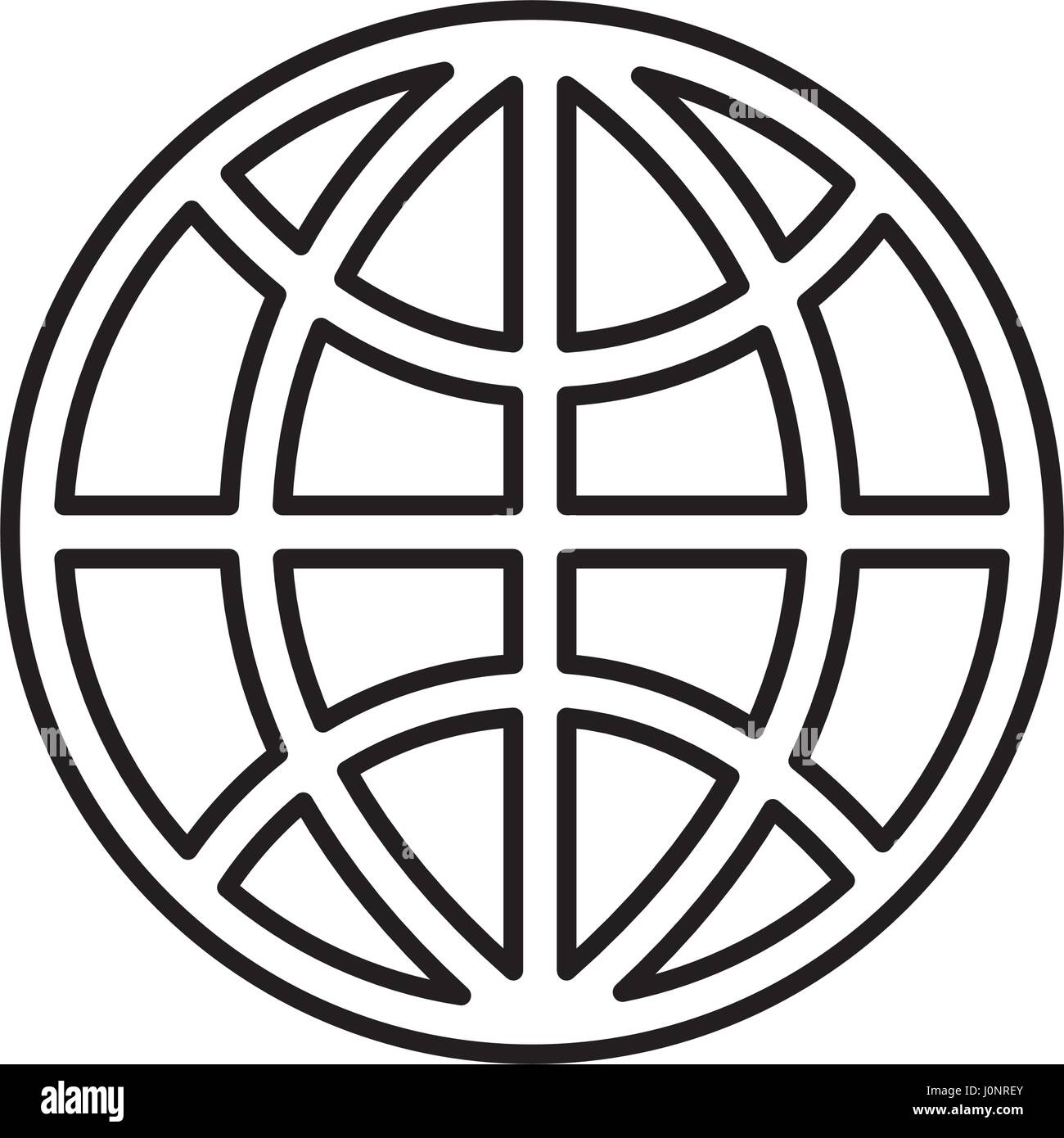 sphere planet isolated icon Stock Vector Image & Art - Alamy
