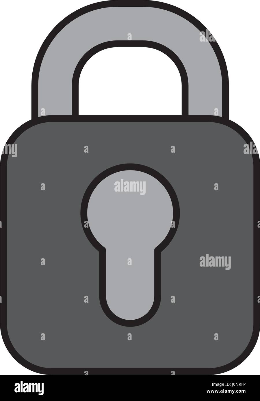 safe padlock isolated icon Stock Vector Image & Art - Alamy