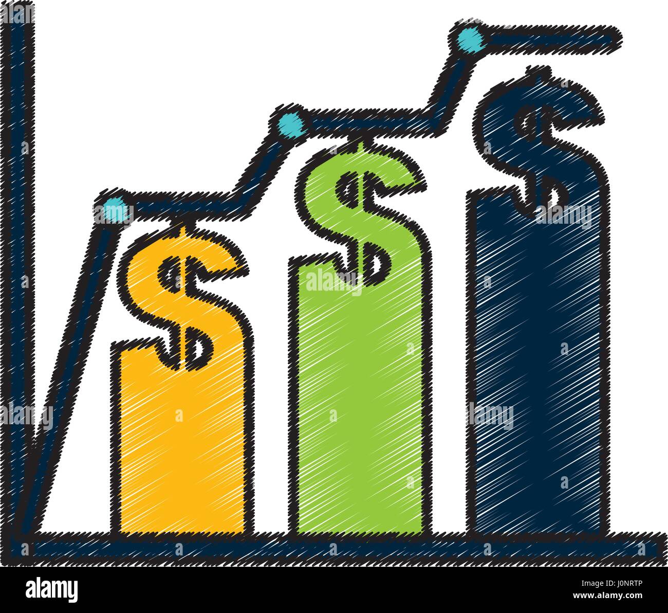 bars statistics isolated icon Stock Vector Image & Art - Alamy