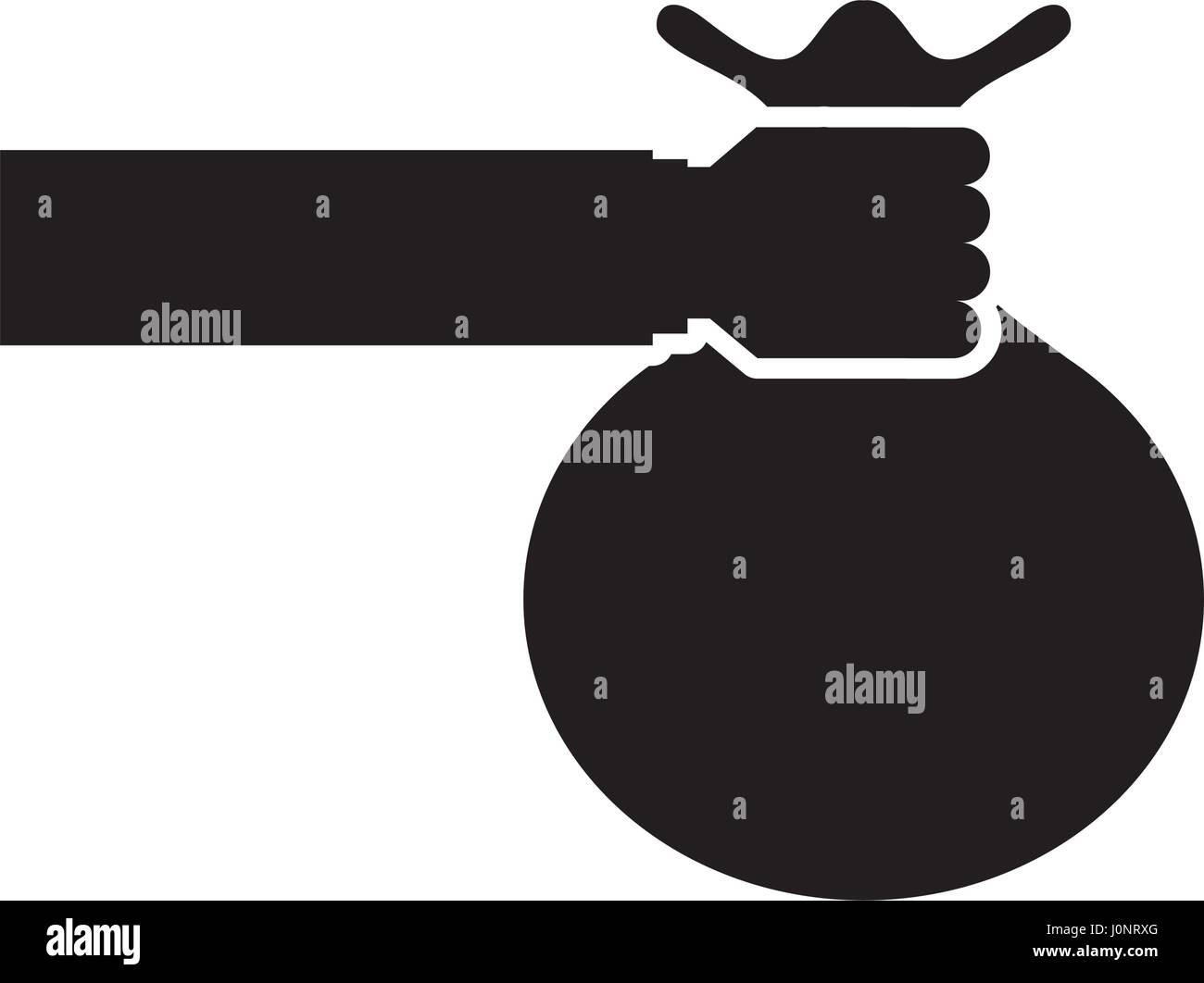 bag money isolated icon Stock Vector Image & Art - Alamy