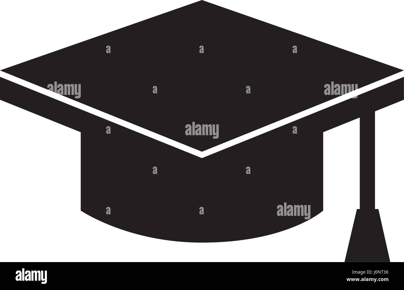 graduation hat isolated icon Stock Vector Image & Art - Alamy