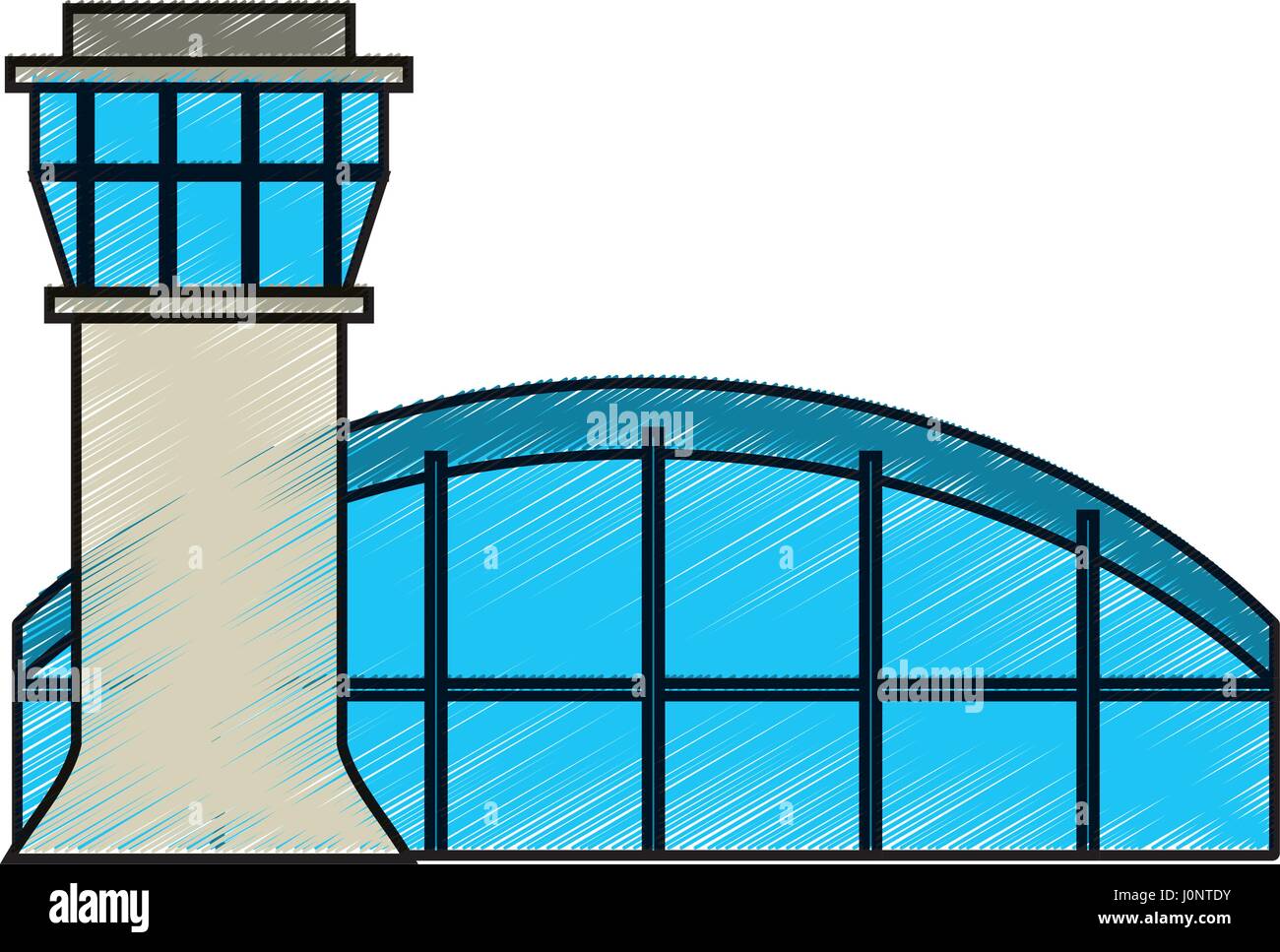 airport tower control icon Stock Vector Image & Art - Alamy