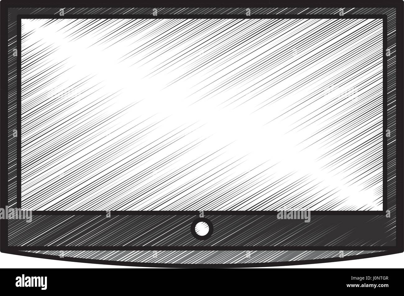 lcd tv isolated icon Stock Vector Image & Art - Alamy