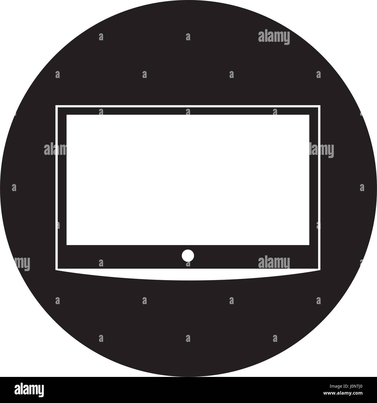 lcd tv isolated icon Stock Vector Image & Art - Alamy