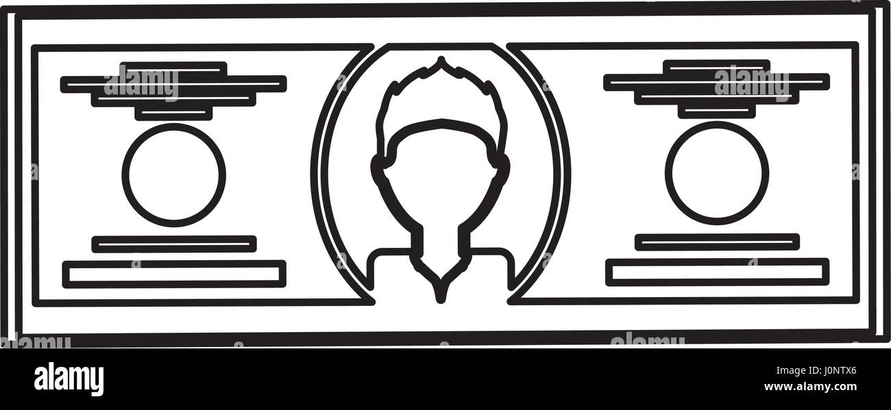 bill money isolated icon Stock Vector Image & Art - Alamy