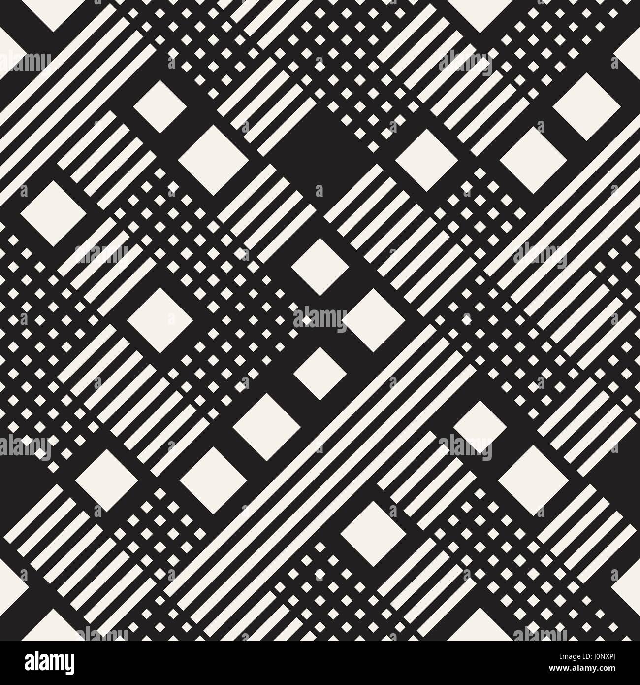 Modern Stylish Halftone Texture. Endless Abstract Background With ...