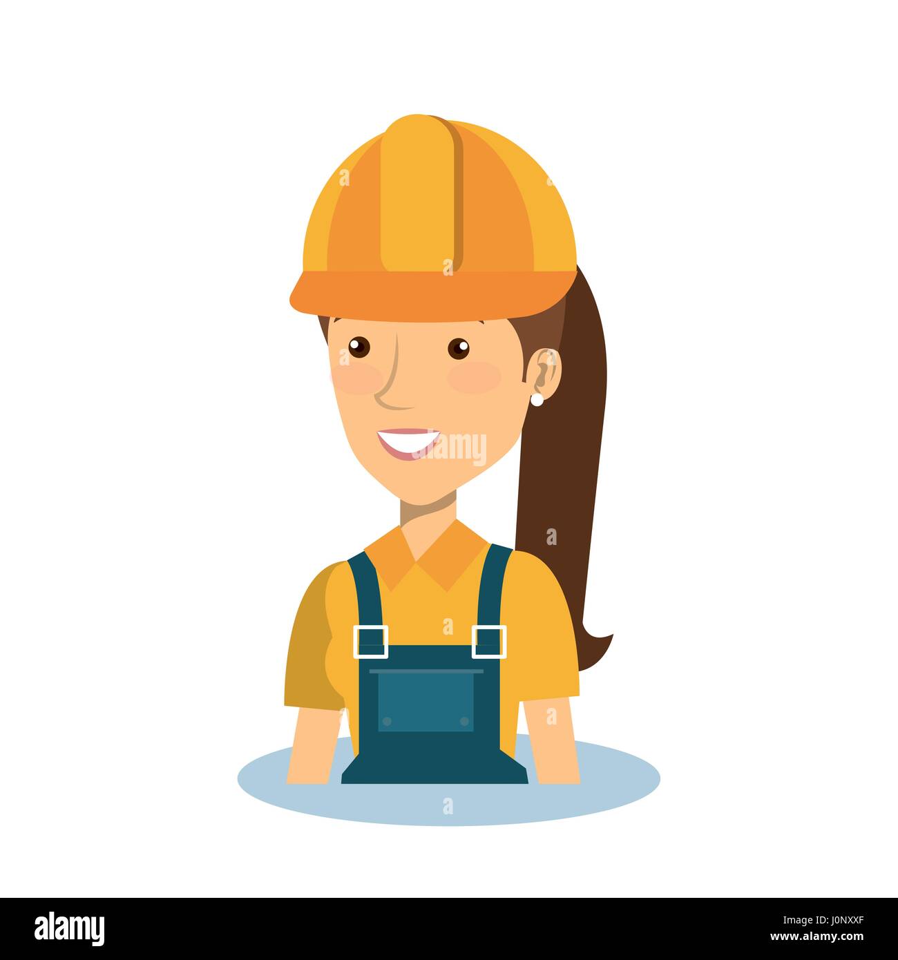 professional construction woman character Stock Vector Image & Art - Alamy