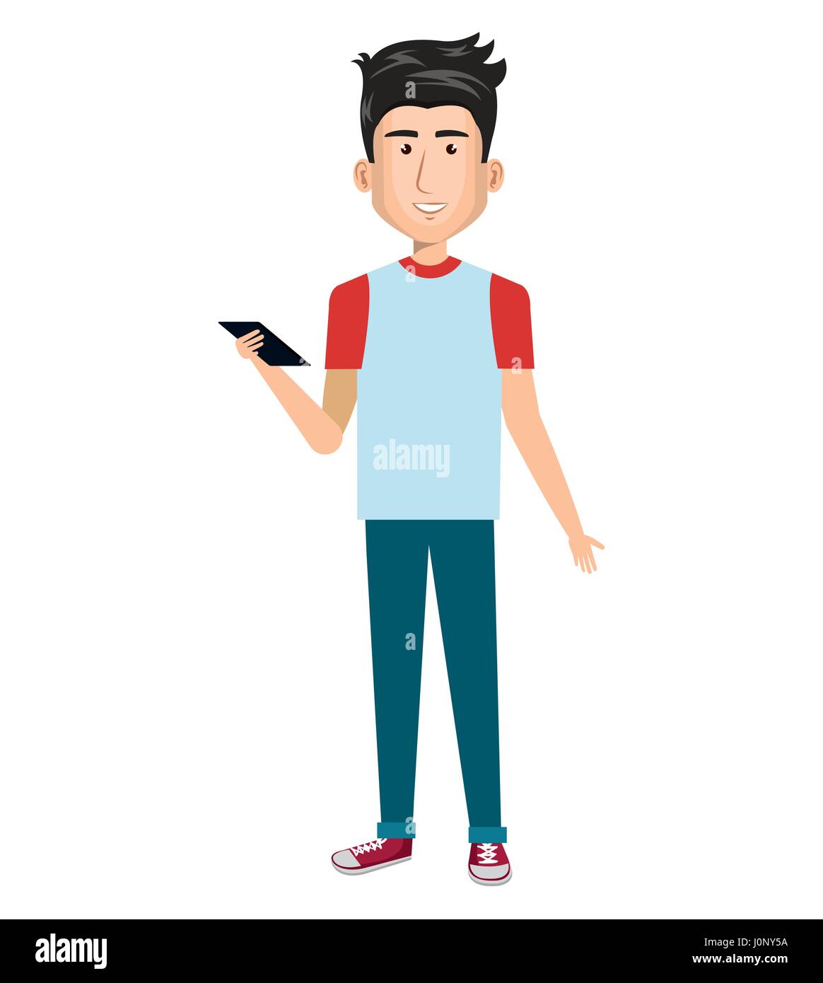 young man avatar character Stock Vector Image & Art - Alamy