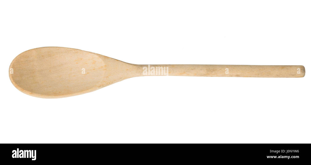 Wooden spoon isolated on white background , clipping path Stock Photo ...