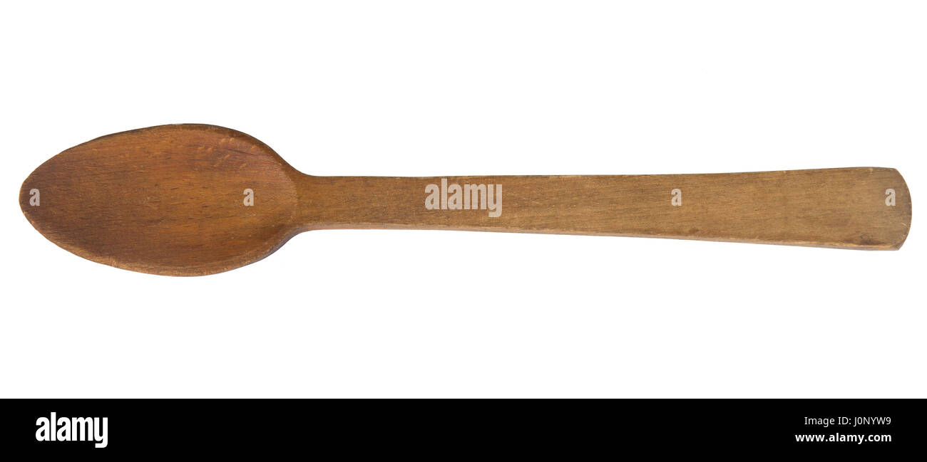 Wooden spoon isolated on white background , clipping path Stock Photo ...