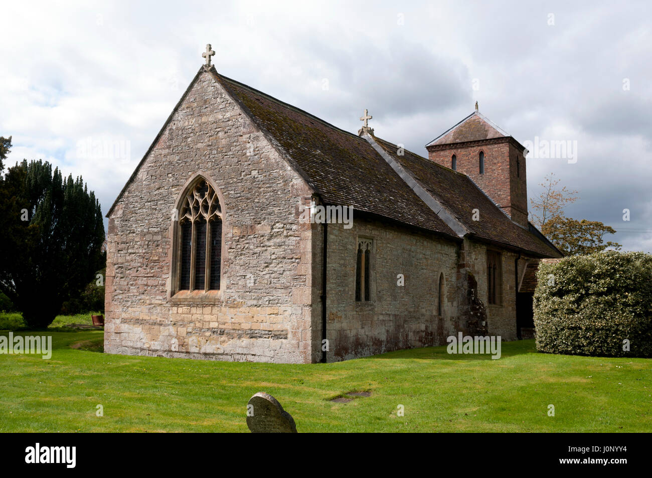 St Nicholas Church, Peopleton, Worcestershire, England, UK Stock Photo