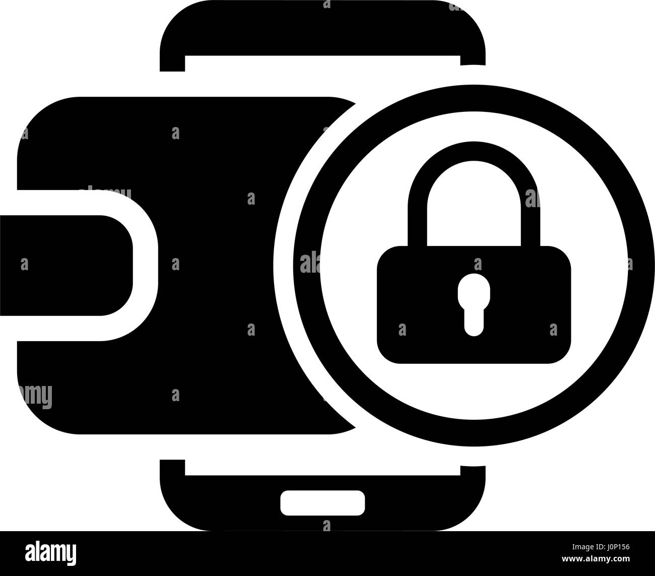 Flat Digital Wallet Secure Transaction Concept Stock Vector Image Art