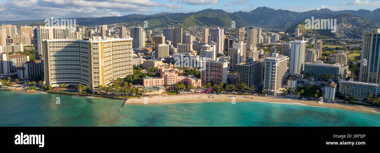 Honolulu waikiki beach hawaii hi-res stock photography and images - Alamy