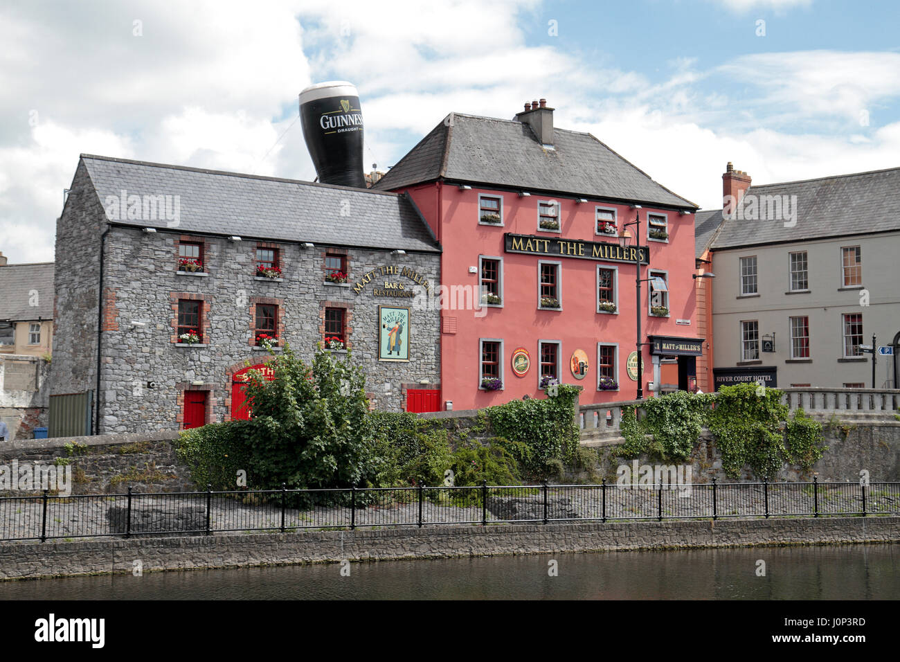 The Matt The Millers bar & restaurant on the banks of the River Nore