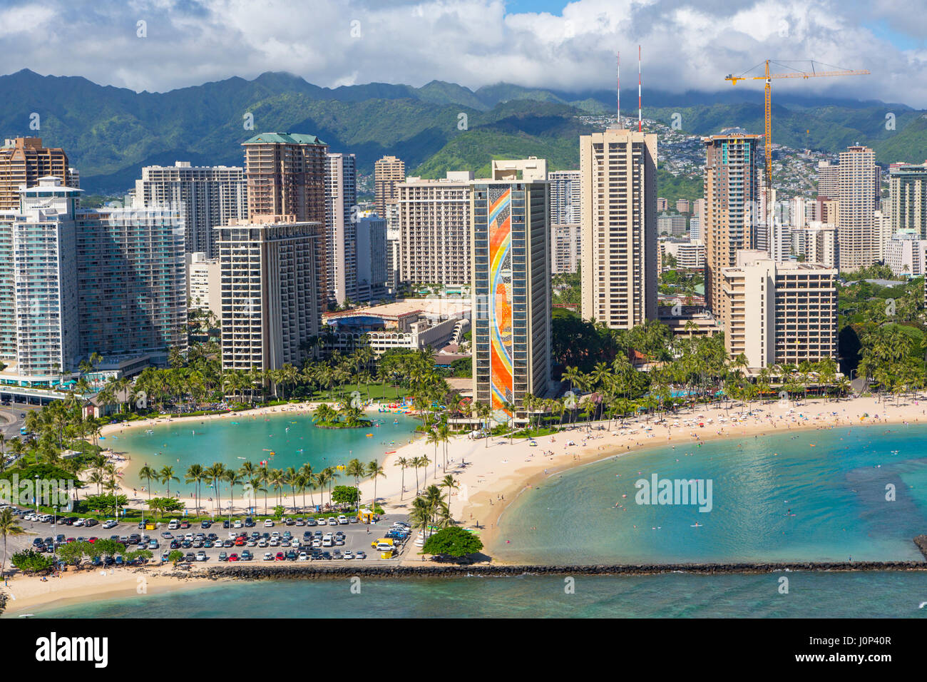 Hilton Hawaiian Village, Waikiki, Honolulu, Oahu, Hawaii Stock Photo - Alamy