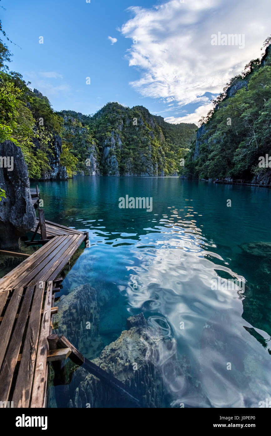 Crystal clear waters of Coron, Palawan