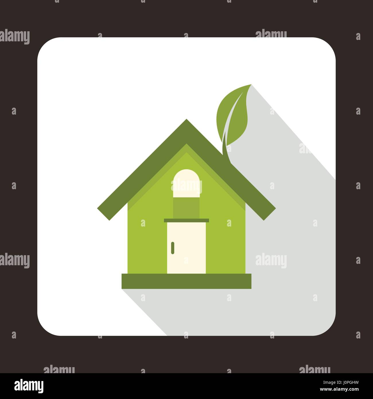Green house icon, flat style Stock Vector Image & Art - Alamy