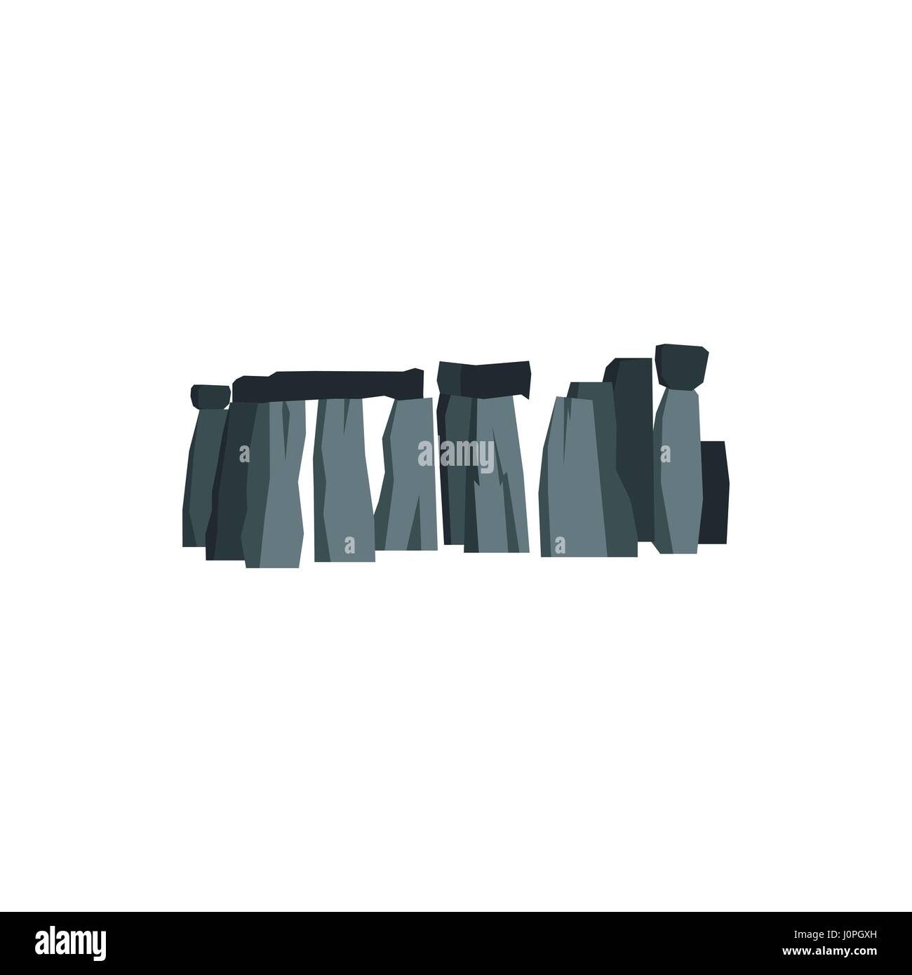 Stonehenge icon, flat style Stock Vector Image & Art - Alamy