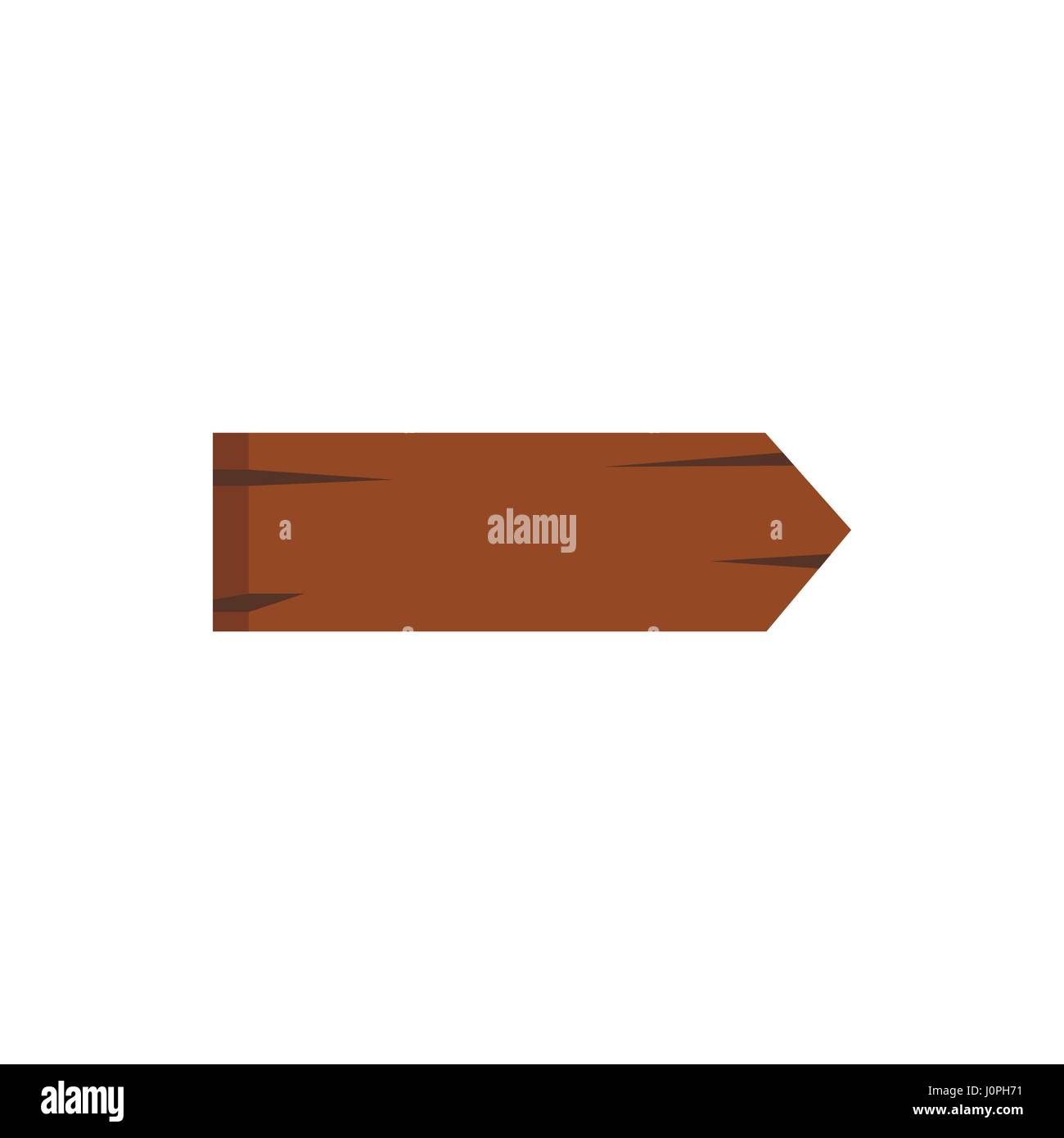Thick arrow icon, flat style Stock Vector Image & Art - Alamy