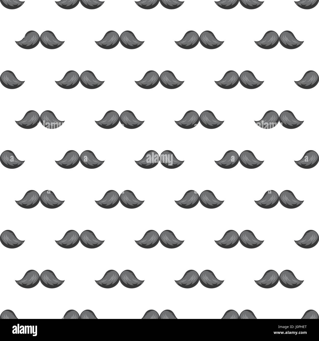 Mustache Seamless Pattern Stock Vector Image And Art Alamy