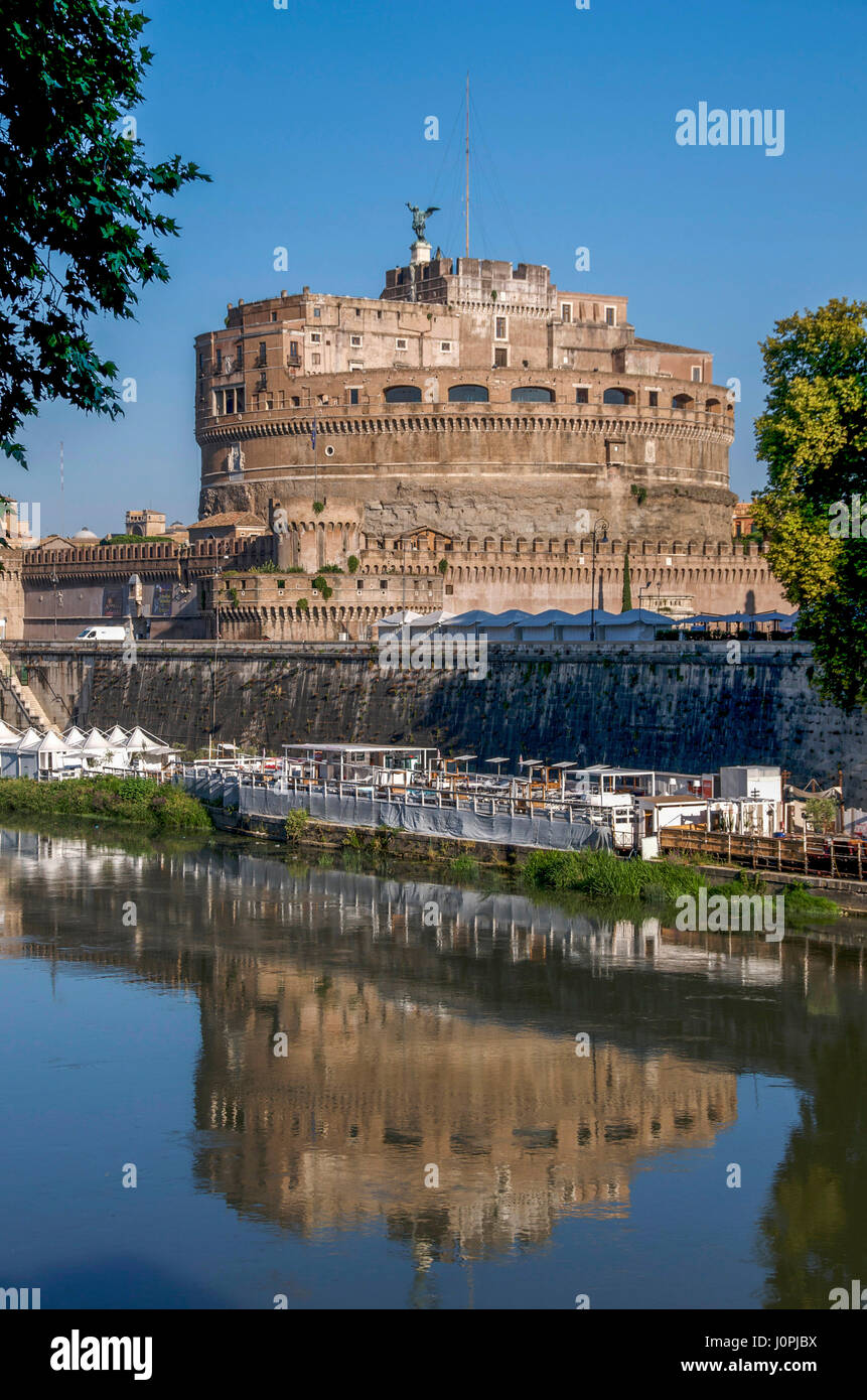 Castle Sant'Angelo , Rome, Lazio, Italy, Europe Stock Photo