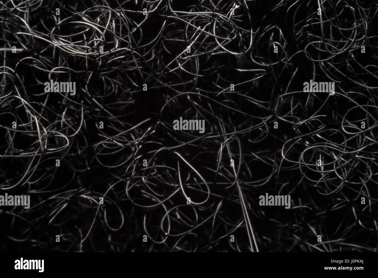 Macro of Fabric Loops in A Hook and Loop Connection Abstract Image