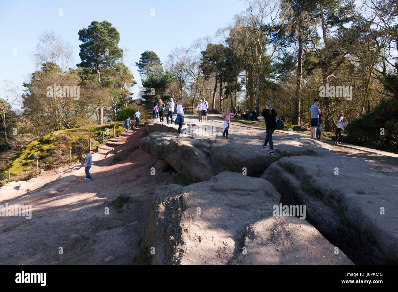 Alderley Edge, Alderley, Cheshire, UK Stock Photo Alamy