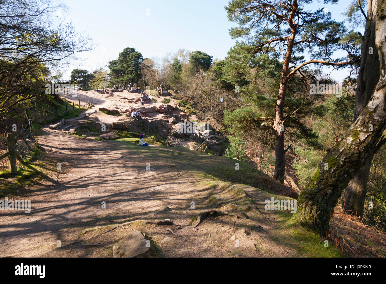 Alderley Edge, Alderley, Cheshire, UK Stock Photo Alamy