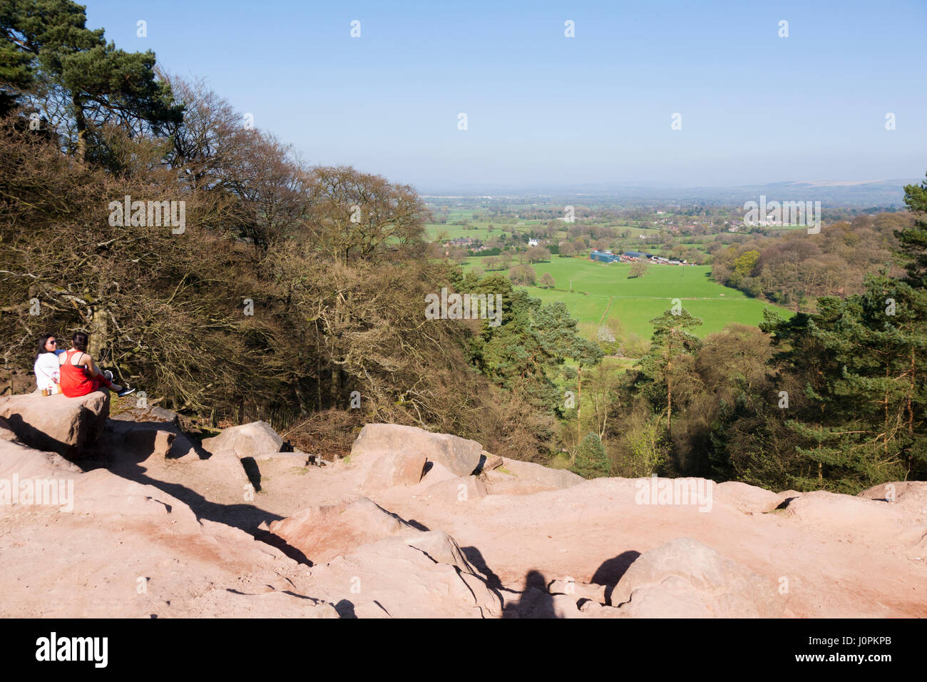 Alderley Edge, Alderley, Cheshire, UK Stock Photo Alamy